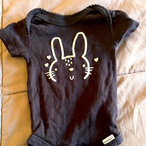 Adorable Black newborn onesie